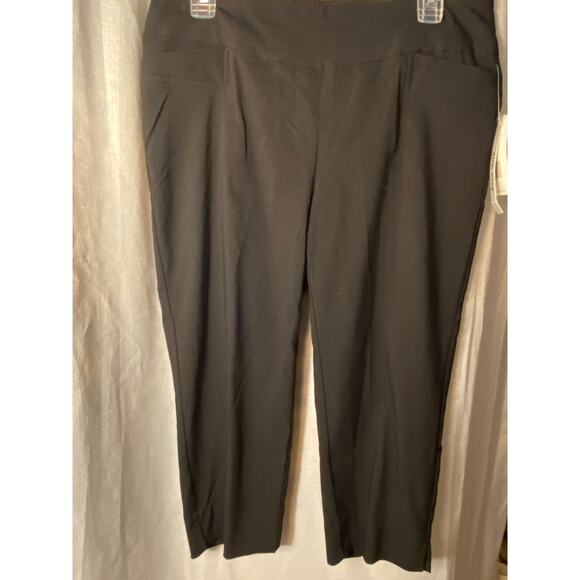 Zac & Rachel women’s black crop pants size 6P - Picture 2 of 10